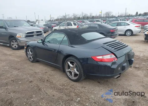 2007 Porsche 911 Carrera/Carrera 4 из США, поврежденный, VIN WP0CA29977S765146